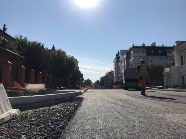 В Тюмени движение транспорта по Ленина &ndash; Перекопской откроют в начале сентября