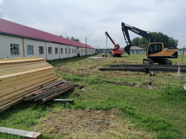 В поселке Першино Уватского района началось строительство нового здания школы