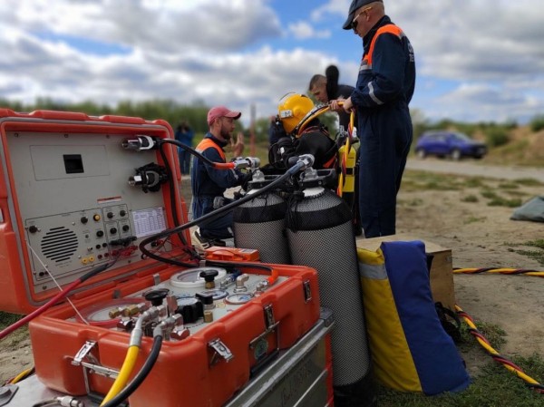 В Тюмени завершаются летние сборы для водолазов