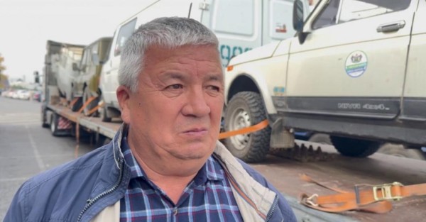 Девять автомобилей с гуманитарным грузом отправили в зону СВО из Тюмени