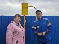 В деревне Полуянова Тобольского района подключили к газу первый дом