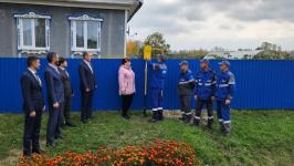 В деревне Полуянова Тобольского района подключили к газу первый дом