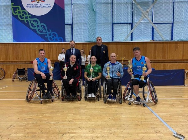 Тюменцы завоевали награду всероссийских соревнований по баскетболу на колясках