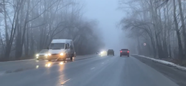 Из-за тумана на дорогах Тюменской области обострилась аварийная обстановка