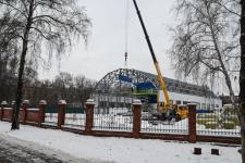 Монтаж оборудования нового модульного спортзала в Тюмени начнется до конца 2023 года 