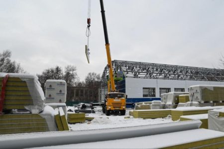 Монтаж оборудования нового модульного спортзала в Тюмени начнется до конца 2023 года
