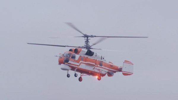 На новую модель вертолета Ка-32а11м установили российский двигатель 