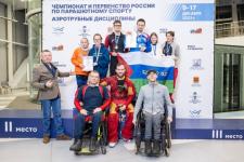 Три медали привезла тюменская команда с чемпионата России по парашютному спорту "Аэротруба-ПОДА"