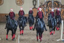 Более 300 юных тюменцев посетят новогодние утренники в конном клубе "Аллегро" до конца года