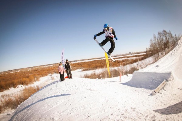 Тюменские сноубордисты посоревнуются в прыжках с трамплина