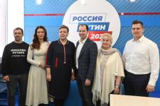 В Тюмени открыли региональный избирательный штаб Владимира Путина 