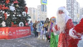 Организаторы "Елки желаний" устроили флешмобы в торговых центрах Тюмени