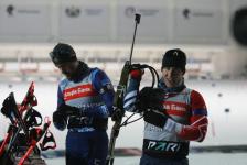 Биатлонисты провели тренировку в тюменском центре "Жемчужина Сибири"