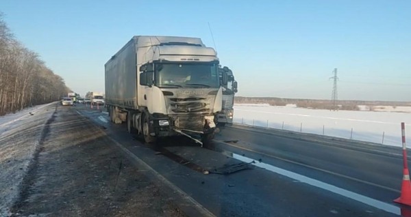 В аварии на трассе Тюмень &ndash; Омск погибли женщина-водитель и ее пассажир