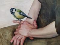 Ценители искусства успевают посмотреть картины на выставке "Палитра Ишима" 