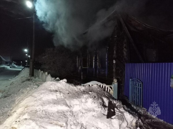 На пожаре в Ярковском районе погиб человек