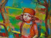 Ценители искусства успевают посмотреть картины на выставке "Палитра Ишима" 