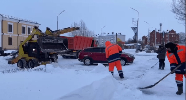 С улиц Ишима вывезли 8,5 тысяч кубов снега с начала января