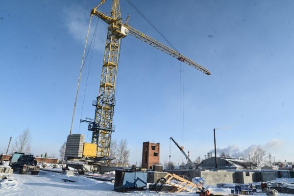 Детский сад в районе Мелиораторов строят из панелей тюменского завода