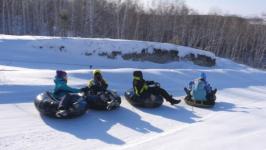 Прокатиться с ветерком с Боровлянской горы с подъемником приглашают в Казанском районе