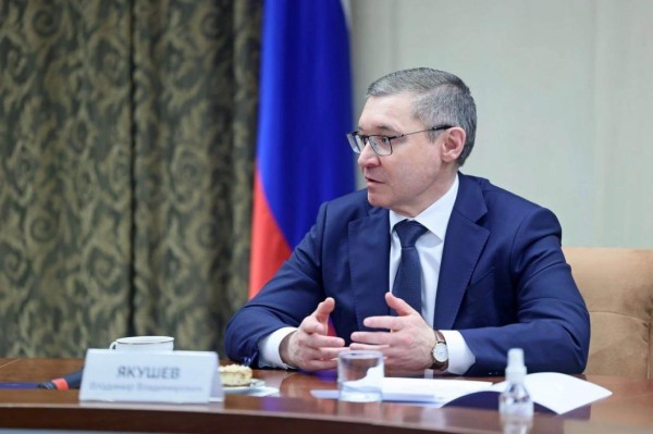 Владимир Якушев пожелал удачи участникам "Игр будущего" от УФО