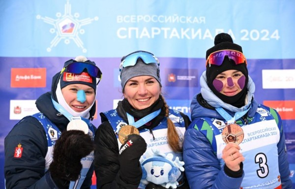 Тюменка Виктория Сливко стала второй в финале Кубка России по биатлону 