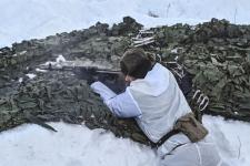 Эпизод Старорусской наступательной операции реконструировали на набережной Туры в Тюмени