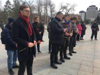 В Тюмени состоялась траурная акция по погибшим в "Крокусе"