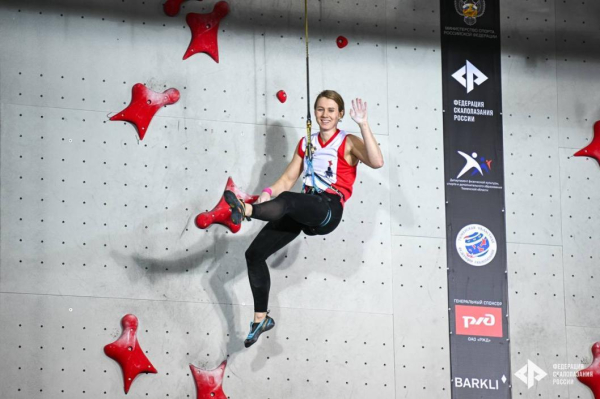 Тюменка Юлия Каплина победила на всероссийских соревнованиях по скалолазанию