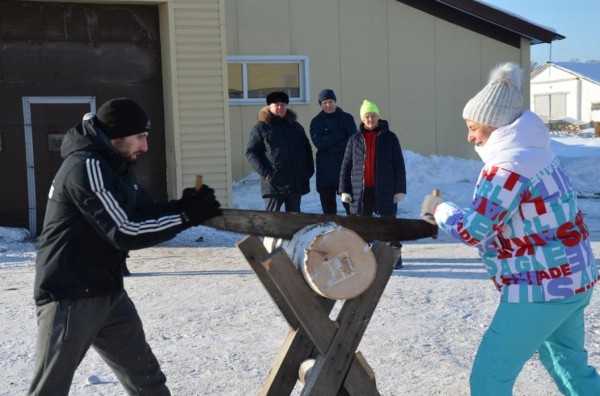Эстафета с запряганием лошадей и колкой дров пройдет в Нижней Тавде
