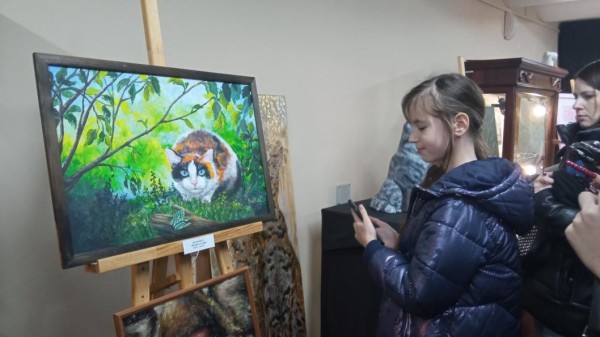 Около 50 работ выставили на "Котовасии" в музее "Дом Машарова" в Тюмени 