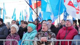 Десятилетие воссоединения Крыма с Россией отметили жители Тюмени на форуме-концерте Десятилетие воссоединения Крыма с Россией отметили жители Тюмени на форуме-концерте