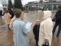 Патриотическая акция "Георгиевская ленточка" стартовала в Тюменской области Патриотическая акция "Георгиевская ленточка" стартовала в Тюменской области