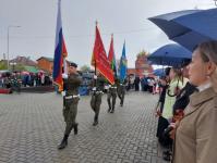В селе Кулаково Тюменского района День Победы встречают цветами, митингами и концертами