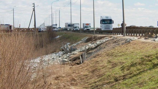 Реверсивный режим введён на трассе  в Абатском районе