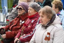 В Тюмени прошел митинг в честь годовщины присвоения звания "Город трудовой доблести"