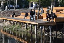 Белый амур, толстолобик и карп появились в тюменском озере Тихом