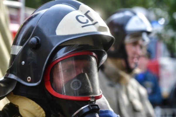 В Тюмени на ул. Авторемонтной горели гаражи