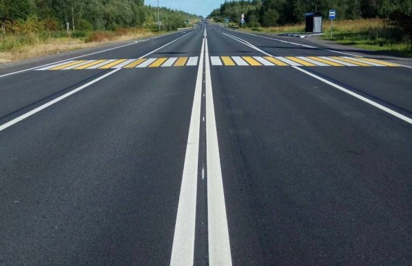 В четырех муниципалитетах региона приступили к нанесению дорожной разметки