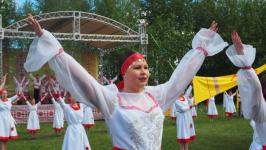 Чуваши из разных районов Тюменской области встретились на Акатуе 