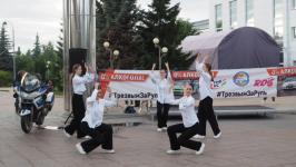 Акция "Трезвая пятница" прошла на Цветном бульваре в Тюмени