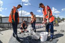 В Тюмени на двух путепроводах применят современную технологию устройства деформационных швов