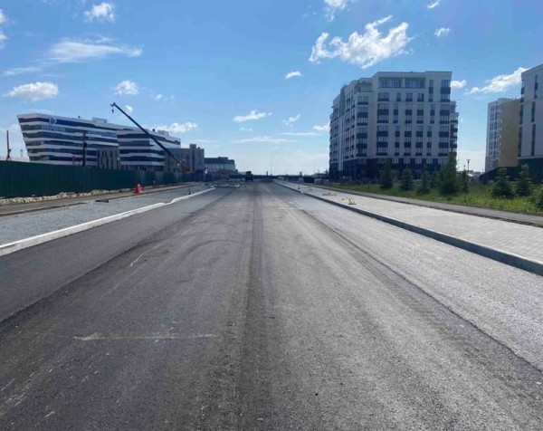 Девять дорог протяженностью 12 километров строят в Тюмени
