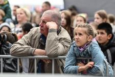 Группа Uma2rman выступает на площади 400-летия Тюмени