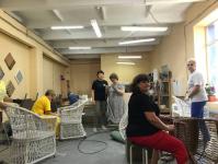 Марафон плетения из ротанга впервые проходит в Тюмени