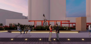 Проект Яны Эльяшевич победил в конкурсе реновации Литературного бульвара