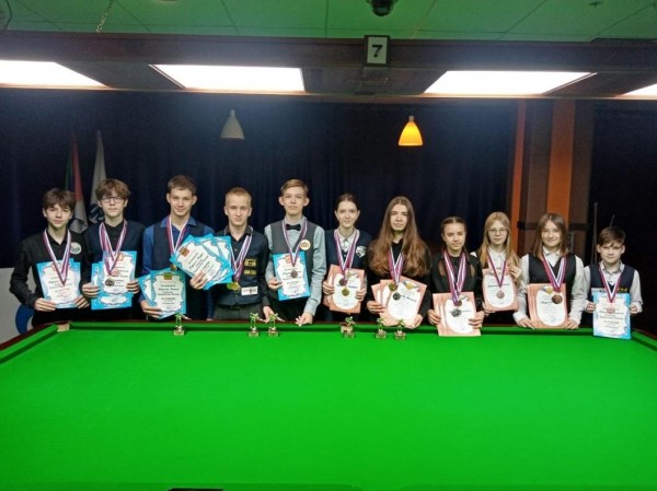 Тюменские бильярдисты завоевали награды первенства России