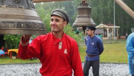 Старт празднику колокольного звона дали в Гилевской роще в день рождения Тюмени 