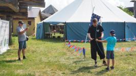 На "Абалакском поле" под Тобольском идут бои древних воинов