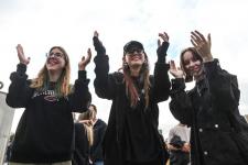 Группа Uma2rman выступает на площади 400-летия Тюмени